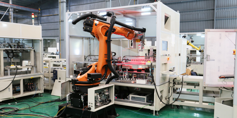 機器人焊接倍速線